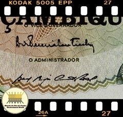 P119 Moçambique 1000 Escudos ND (1976 - data antiga 23.05.1972) FE na internet