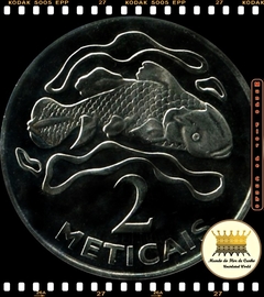 Km 138 Mocambique 2 Meticais 2006 XFC # Peixe Celacanto ©