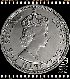 Km 36 Maurício, Ilha 1/4 Rupee 1971 XFC Escassa # Elizabeth II © - comprar online