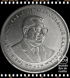 Km 55 Maurício, Ilha 1 Rupee 1990 XFC ©