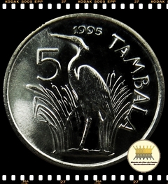Km 32.1 Malawi (Maláui) 5 Tambala 1995 XFC ® na internet