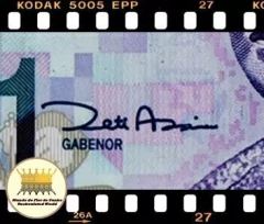 .P39b.1 Malásia 1 Ringgit ND(1998) FE - Mundo Flor de Cunho | Numismática