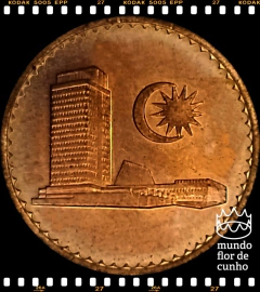 Km 1 Malásia 1 Sen 1967 XFC # No Estojo ©