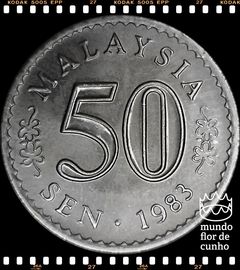 Km 5.3 Malásia 50 Sen 1983 FC ©