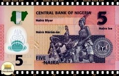 .P38b.2 Nigéria 5 Naira 2009 FE Polimérica ® - comprar online
