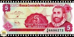 P168a.2 Nicaragua 5 Centavos ND (1991) FE