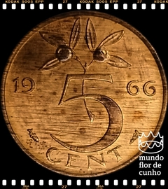 Km 181 Holanda 5 Cents 1966 FC © - comprar online