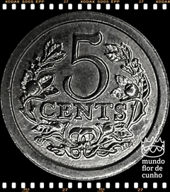 X#302 Holanda 5 Cents 1980 XFC Escassa # Rainha Beatrix e Príncipe Claus © - comprar online