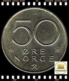 Km 418 Noruega 50 Ore (Nós temos Várias Datas # Favor Escolher uma Data Abaixo e Estado de Conservação) - Mundo Flor de Cunho | Numismática