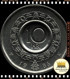 Km 427 Noruega 10 Kroner 1986 K FC ©