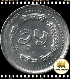 Km 1015.1 Nepal 25 Paisa VS 2043 (1986) FC Muito Escassa Apenas 54.000 Moedas © - comprar online
