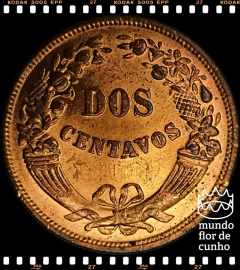 Km 212.2 Peru 2 Centavos 1948 XFC Escassa ©