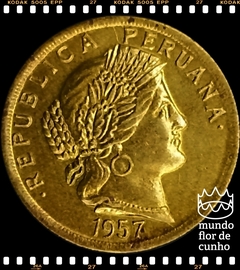Km 224.2 Peru 10 Centavos 1957AFP XFC © - comprar online