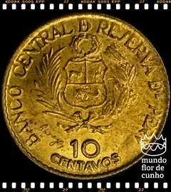 Km 237 Peru 10 Centavos 1965 XFC Escassa # 400° Aniversário da Fundação da Casa da Moeda (Lima) © - comprar online