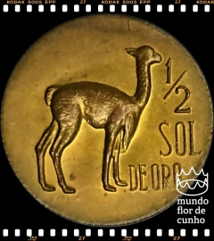 Km 247 Peru 1/2 Sol de Oro 1968 XFC # Vicunha ©