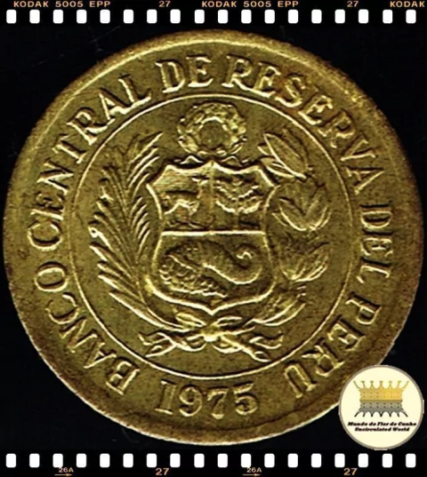 Km 266.1 Peru 1 Sol ("UN") 1975 FC ®