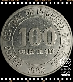 Km 283 Peru 100 Soles de Oro 1980 XFC ©