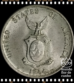 Km 182 Filipinas 20 Centavos 1944D MBC Prata © na internet