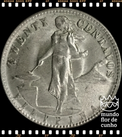 Km 182 Filipinas 20 Centavos 1944D MBC Prata © - comprar online