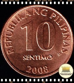Km 270.2 Filipinas 10 Sentimos Magnética (Nós Temos Mais de Uma Data # Favor Escolher uma Data Abaixo e o Estado de Conservação) 2008 2009 ®