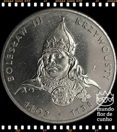 Km 133 Polônia 50 Zlotych 1982 MW XFC # Série Governantes Poloneses - Boleslaw Krzywovsty III © - comprar online