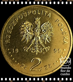 Km 368 Polônia 2 Zlote 1999 Escassa # Série Reis e Príncipes Poloneses - Wladyslaw Vasa IV © na internet