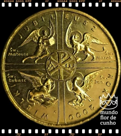 Km 376 Polônia 2 Zlote 2000 MW XFC # O Grande Jubileu do Ano 2000 © - comprar online