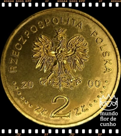 Km 377 Polônia 2 Zlote 2000 MW XFC Escassa # 1000º Aniversário - Convenção de Gniezno © - comprar online