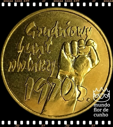 Km 404 Polônia 2 Zlote 2000 MW XFC # 30° Aniversário - Eventos de Dezembro de 1970 © - comprar online