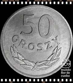 Km 48.1 Polônia 50 Groszy 1973 MW XFC # Data Larga ©