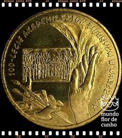 Km 509 Polônia 2 Zlote 2004 # 100° Aniversário da Academia de Belas Artes de Varsóvia © - comprar online