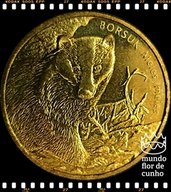 Km 762 Polônia 2 Zlote 2011 MW XFC # Animais do Mundo - Texugo (Meles meles) © - comprar online