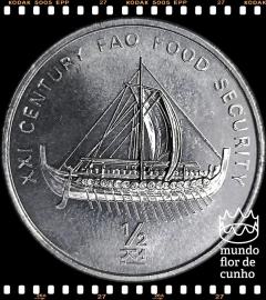 Km 192 Coréia do Norte 1/2 Chon 2002 XFC F.A.O (FAO) # Navio Arcaico ®