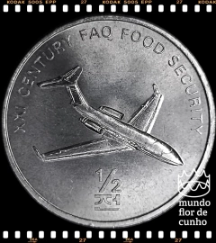 Km 194 Coréia do Norte 1/2 Chon 2002 XFC F.A.O (FAO) # Avião a Jato ®