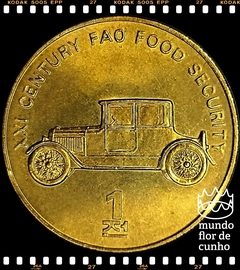 Km 196 Coréia do Norte 1 Chon 2002 XFC F.A.O (FAO) # Automóvel Antigo ®