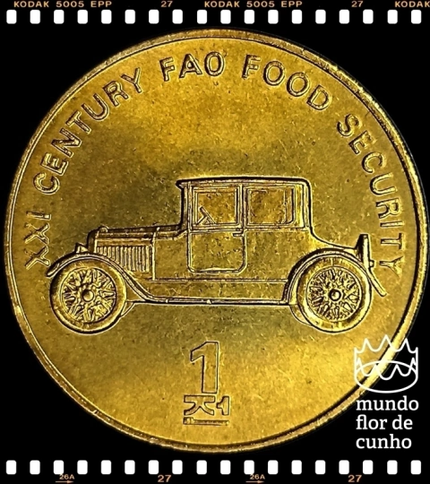 Km 196 Coréia do Norte 1 Chon 2002 XFC F.A.O (FAO) # Automóvel Antigo ®