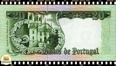 P167b Portugal 20 Escudos (Nós Temos Mais de Uma Assinatura # Favor Escolher uma Assinatura Abaixo e o Estado de Conservação) - Mundo Flor de Cunho | Numismática