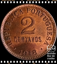Km 568 Portugal 2 Centavos (Nós Temos Mais de Uma Data # Favor Escolher uma Data Abaixo e o Estado de Conservação) 1918 1920 ®