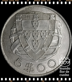 Km 581 Portugal 5 Escudos 1948 Prata FC © - comprar online