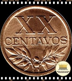 Km 584 Portugal XX (20) Centavos 1965 XFC ®