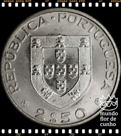 Km 605 Portugal 2,50 (2 1/2) Escudos ND (1977) XFC # 100º Aniversário - Morte de Alexandre Herculano, poeta ® - comprar online