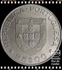 Km 608 Portugal 25 Escudos ND (1977) XFC # 100º Aniversário - Morte de Alexandre Herculano, poeta ® - comprar online