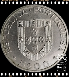 Km 618 Portugal 5 Escudos ND (1983) XFC F.A.O. (FAO) Escassa # Vaca ® - comprar online