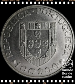 Km 625 Portugal 100 Escudos ND(1984) FC # Ano Internacional das Pessoas com Deficiência ® - comprar online