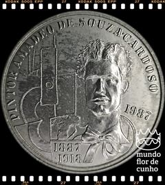 Km 644 Portugal 100 Escudos 1987 XFC # 100º Aniversário - Amadeu de Souza Cardoso