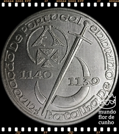 Km 650 Portugal 250 Escudos 1989 XFC # 850º Aniversário - Fundação de Portugal ®