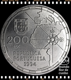 Km 672 Portugal 200 Escudos 1994 XFC # Partilha do Mundo ® - comprar online
