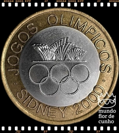 Km 726 Portugal 200 Escudos 2000 INCM XFC Bimetálica # Jogos Olímpicos de Sydney 2000 ®