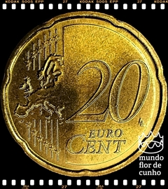 Km 764 Portugal 20 Euro Cent 2008 INCM XFC Muito Escassa ®