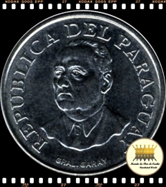 Km 153 Paraguai 10 Guaranies 1976 XFC # General Garay ©